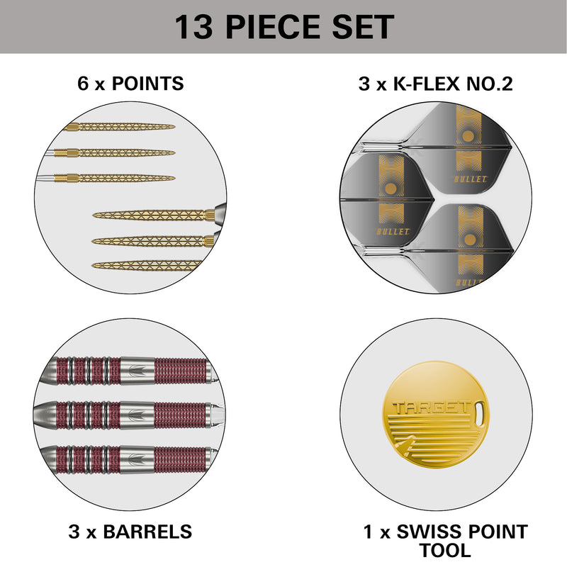 Steven Bunting 95k SP Steeldarts