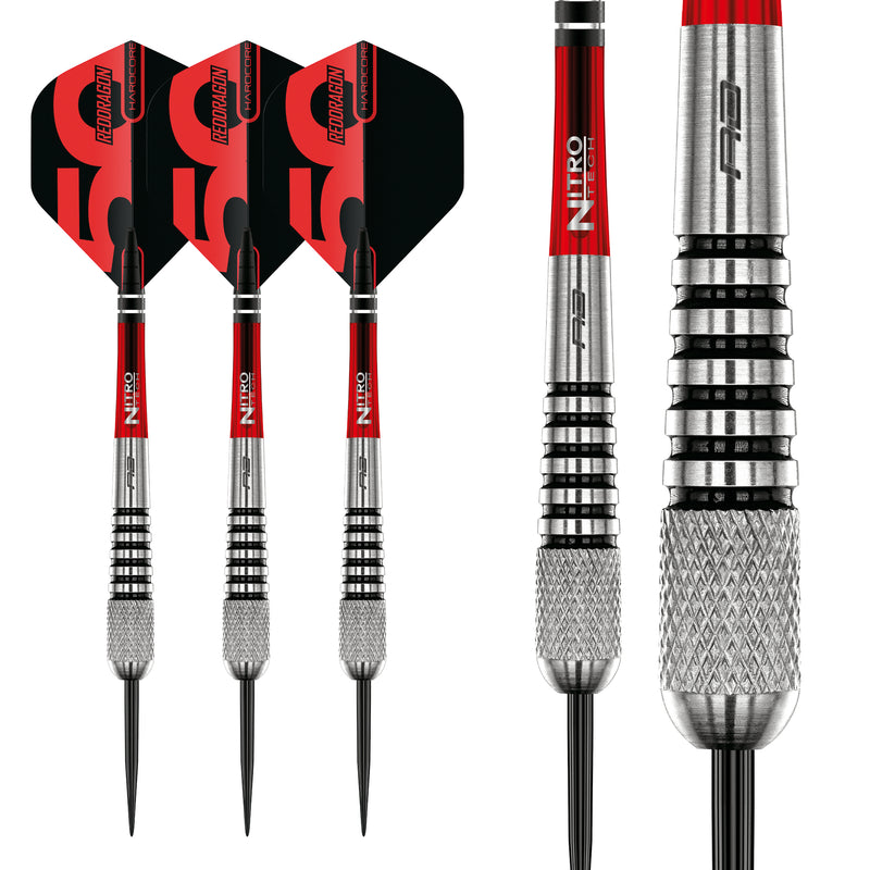 RED DRAGON Flightmaster Torpedo 2 24 Gramm 80% STEELDARTS Limited Edition