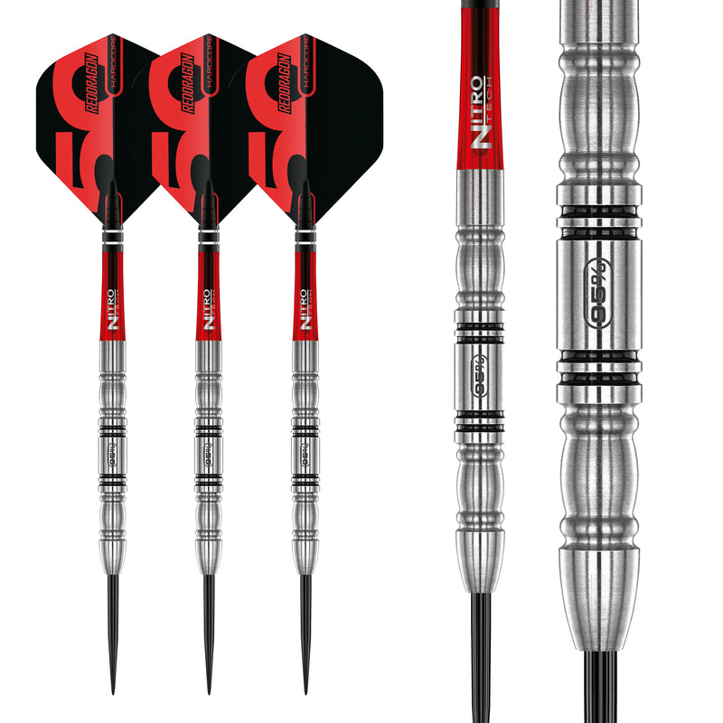 RED DRAGON PENETRATOR 23 GRAMM 95% STEELDARTS Limited Edition