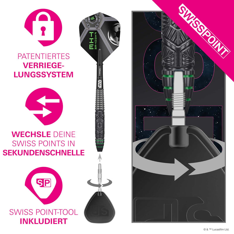 STAR WARS Tie Fighter 90% Steeldarts