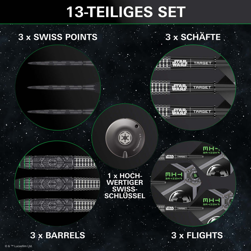 STAR WARS Tie Fighter 90% Steeldarts