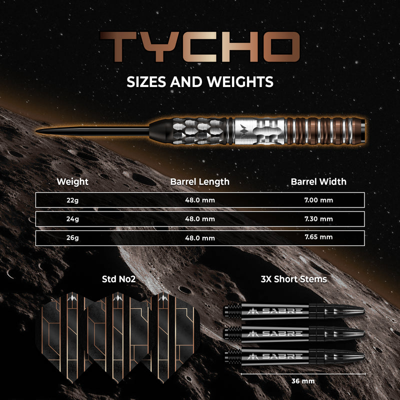 Mission Tycho 95% Steeldarts