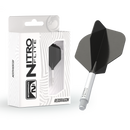 Red Dragon NITRO FLITE WHITE AND BLACK