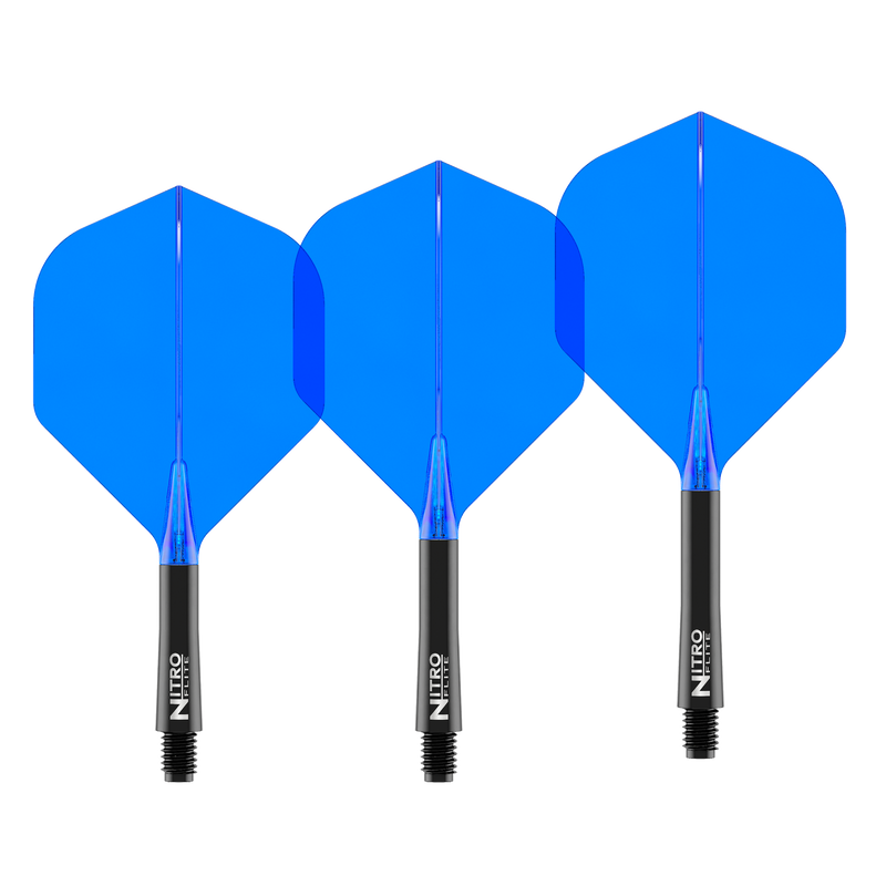 Red Dragon NITRO FLITE BLACK AND BLUE
