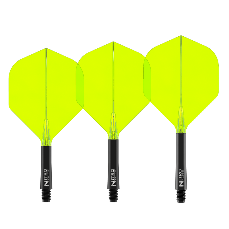 Red Dragon NITRO FLITE BLACK AND YELLOW