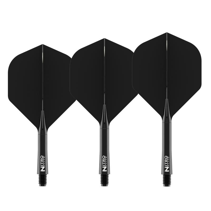 Red Dragon NITRO FLITE BLACK AND BLACK