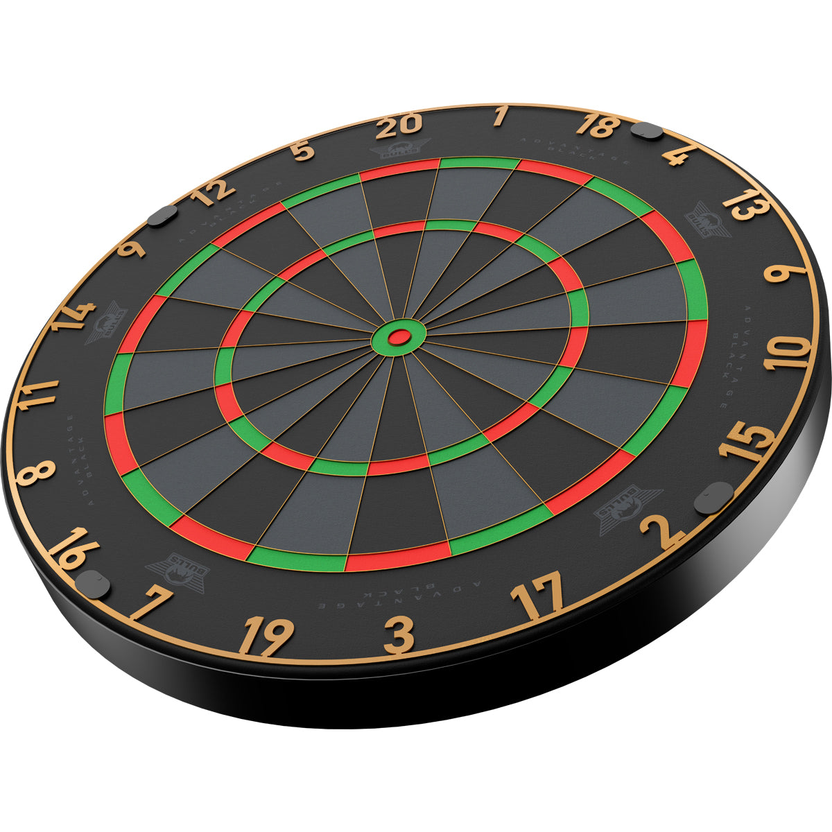 Bull's Advantage Black Professional Dartboard - DreamDarts Dartshop