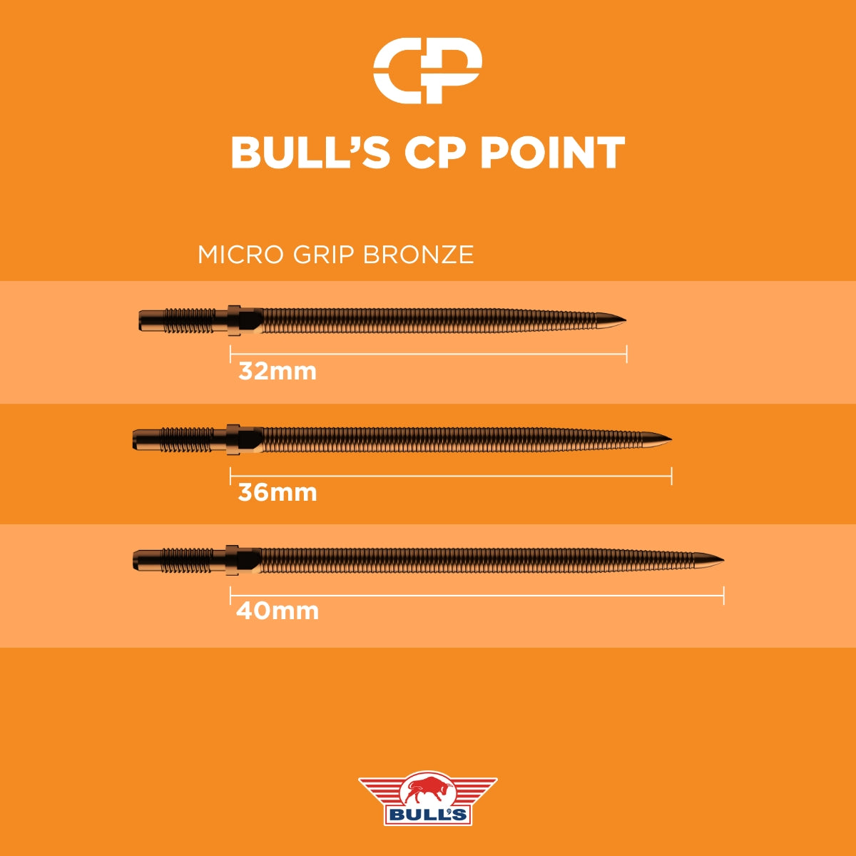 Bull’s CP Points - Micro Grip - DreamDarts Dartshop
