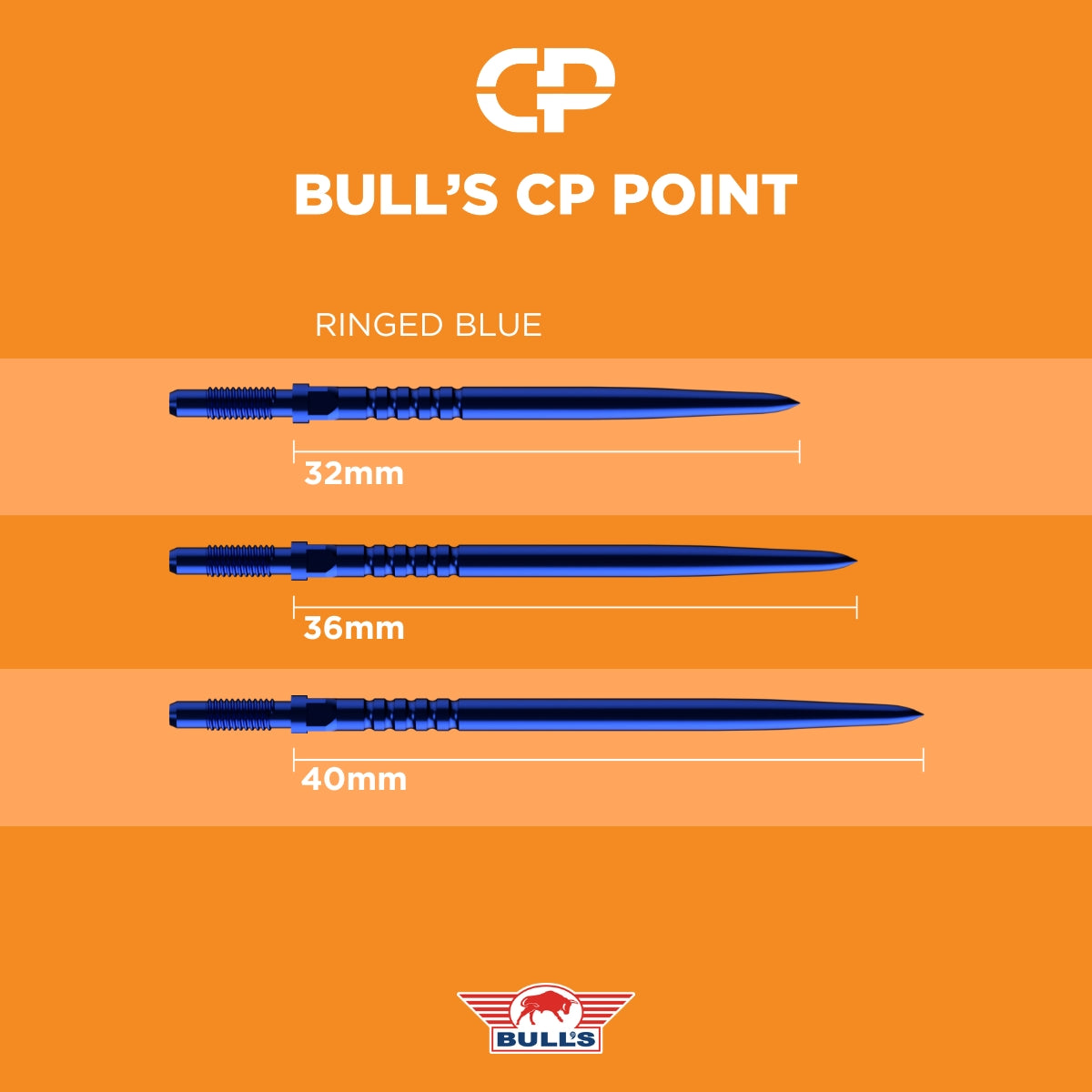 Bull’s CP Points - Ringed Grip - DreamDarts Dartshop