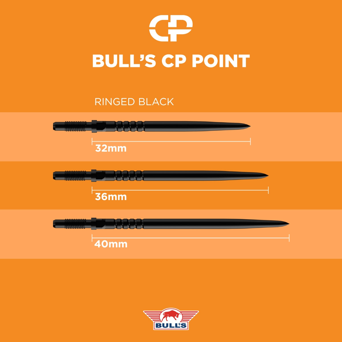 Bull’s CP Points - Ringed Grip - DreamDarts Dartshop