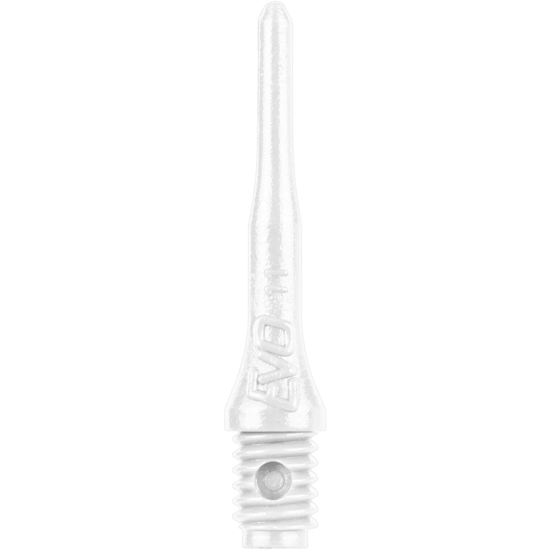 EVO LONG Soft Tip Points Weiß - 100 Stück - 25mm - DreamDarts Dartshop
