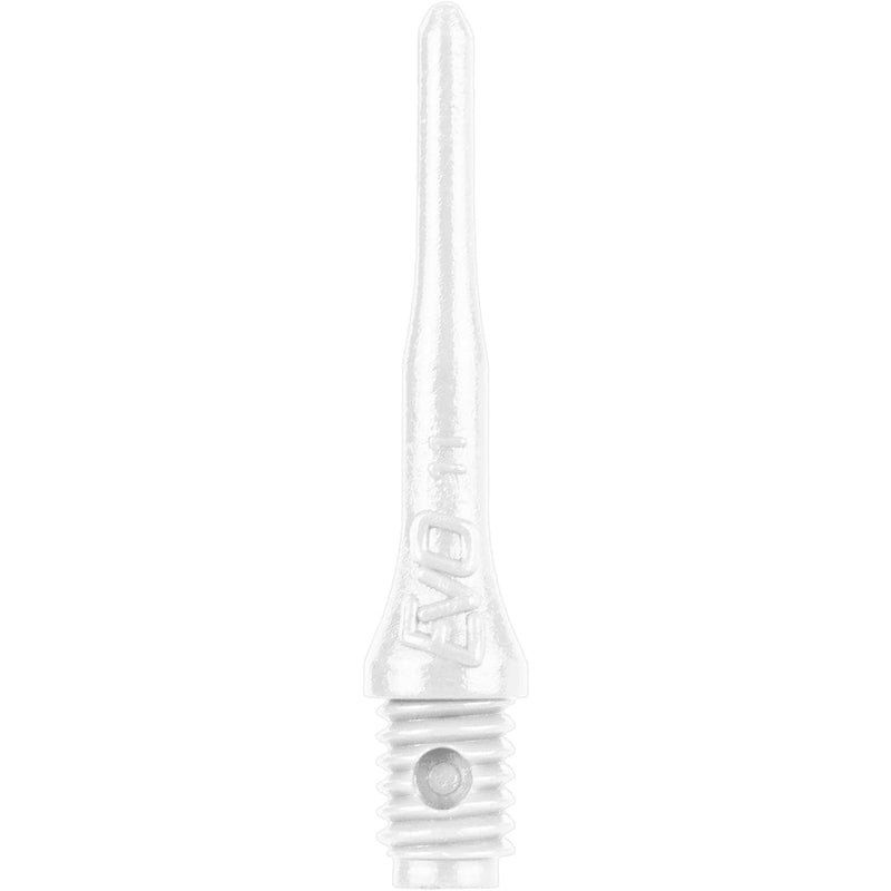 EVO LONG Soft Tip Points Weiß - 100 Stück - 25mm - DreamDarts Dartshop