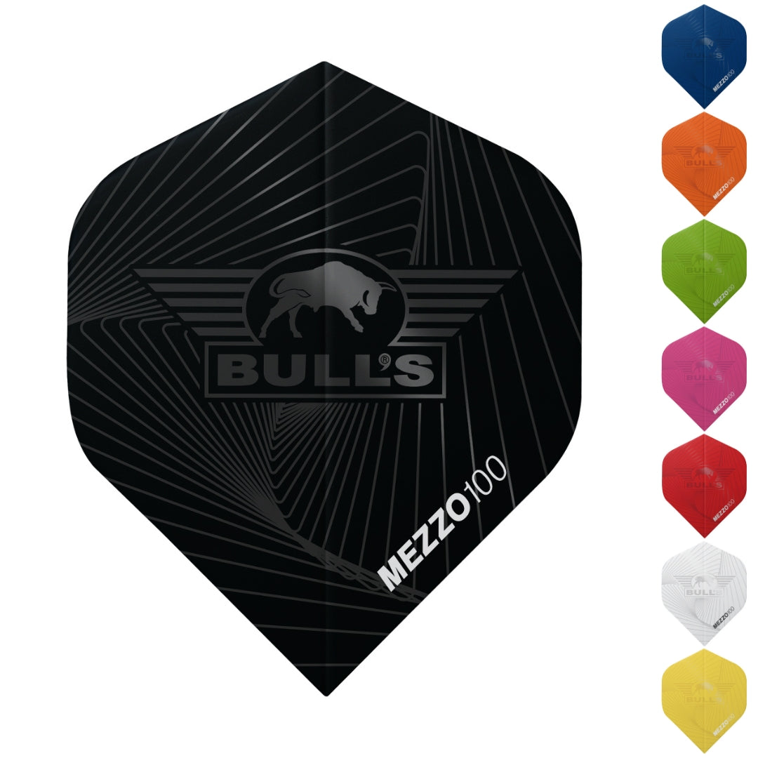 Bull's Mezzo 100 No.2 Flights - 5er Pack - DreamDarts Dartshop