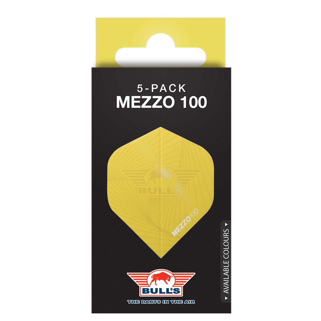 Bull's Mezzo 100 No.2 Flights - 5er Pack - DreamDarts Dartshop