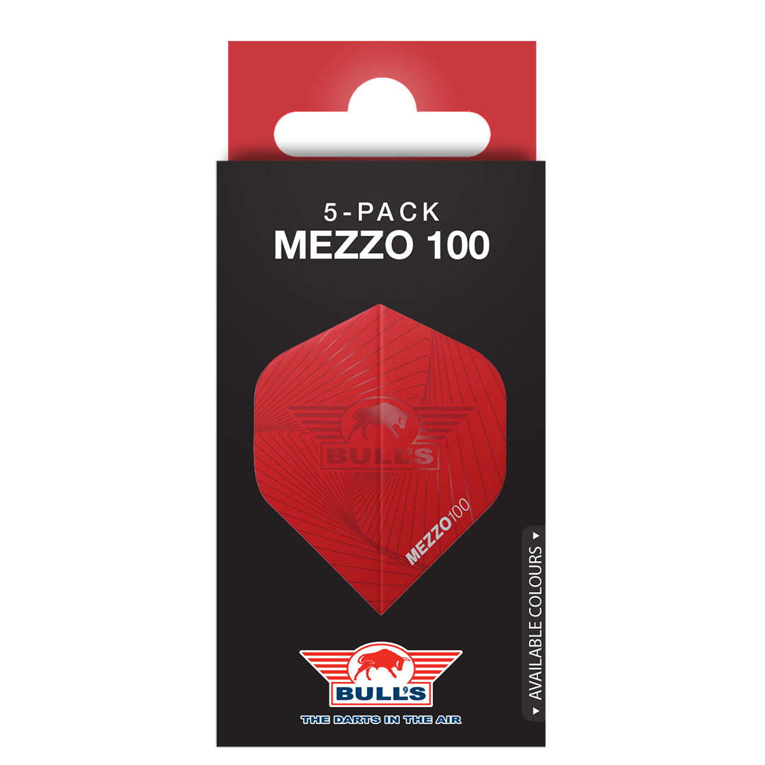 Bull's Mezzo 100 No.2 Flights - 5er Pack - DreamDarts Dartshop