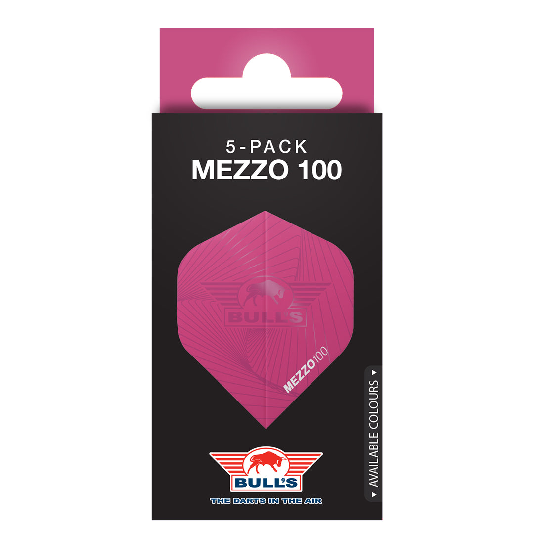 Bull's Mezzo 100 No.2 Flights - 5er Pack - DreamDarts Dartshop