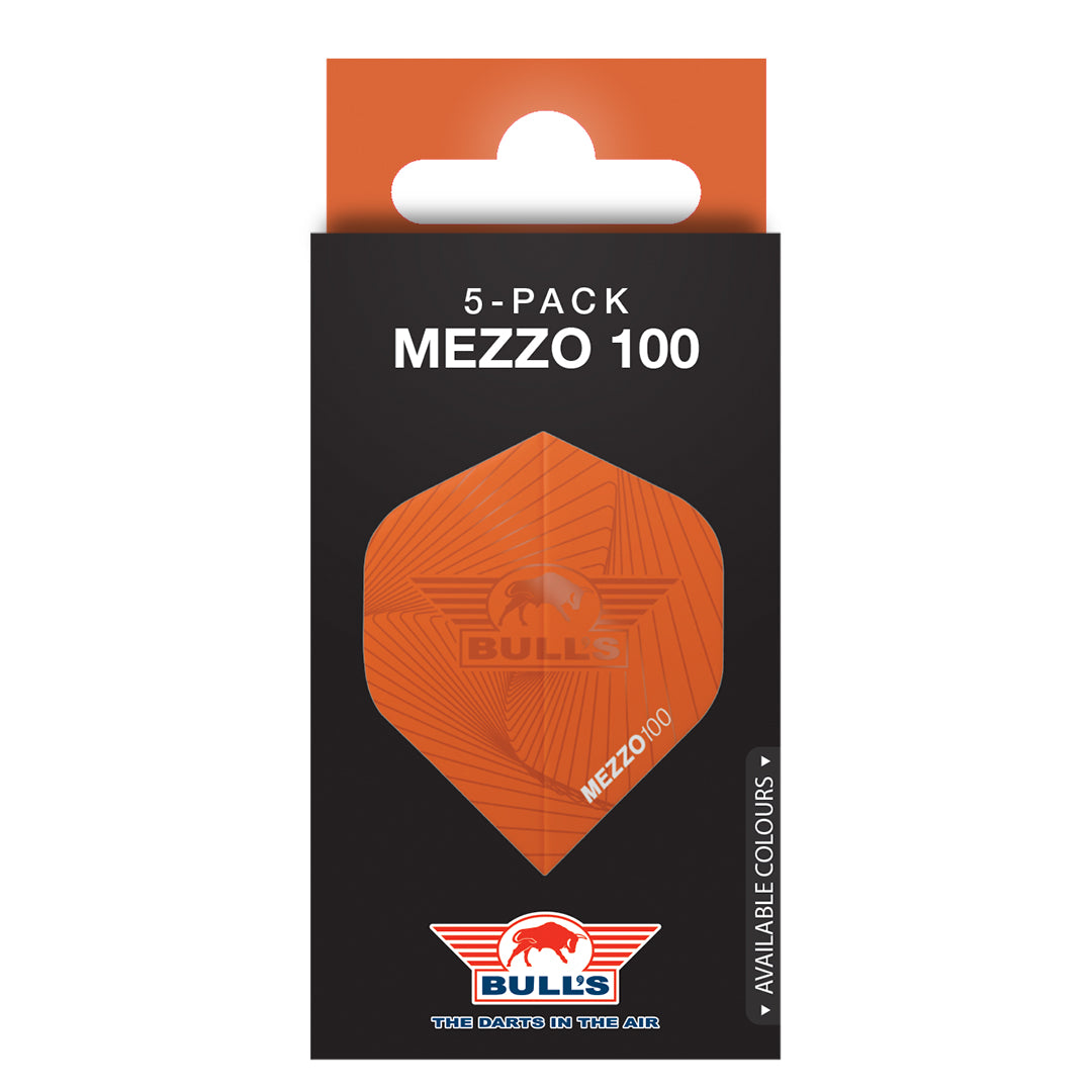Bull's Mezzo 100 No.2 Flights - 5er Pack - DreamDarts Dartshop