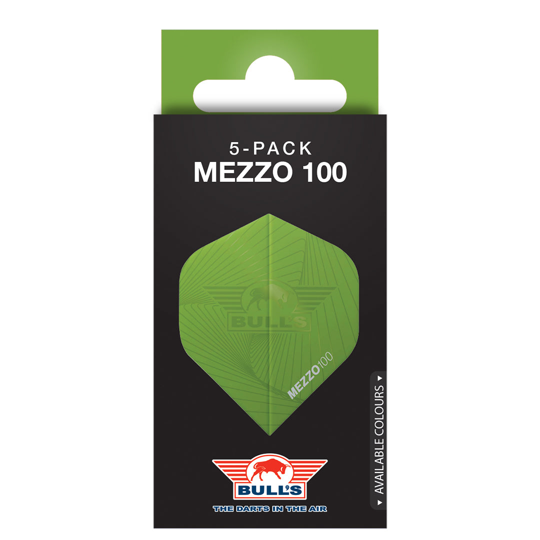 Bull's Mezzo 100 No.2 Flights - 5er Pack - DreamDarts Dartshop