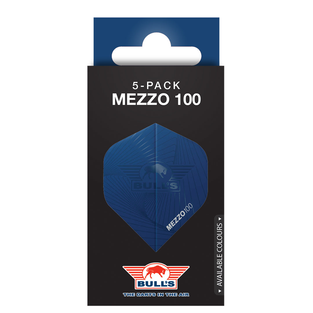 Bull's Mezzo 100 No.2 Flights - 5er Pack - DreamDarts Dartshop