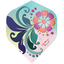Bull's Powerflite Flora 1 Standard Flights - DreamDarts Dartshop