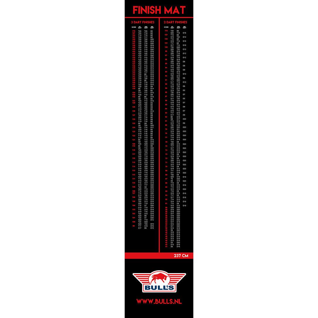 Bull's Finish Dartmatte mit Oche - DreamDarts Dartshop