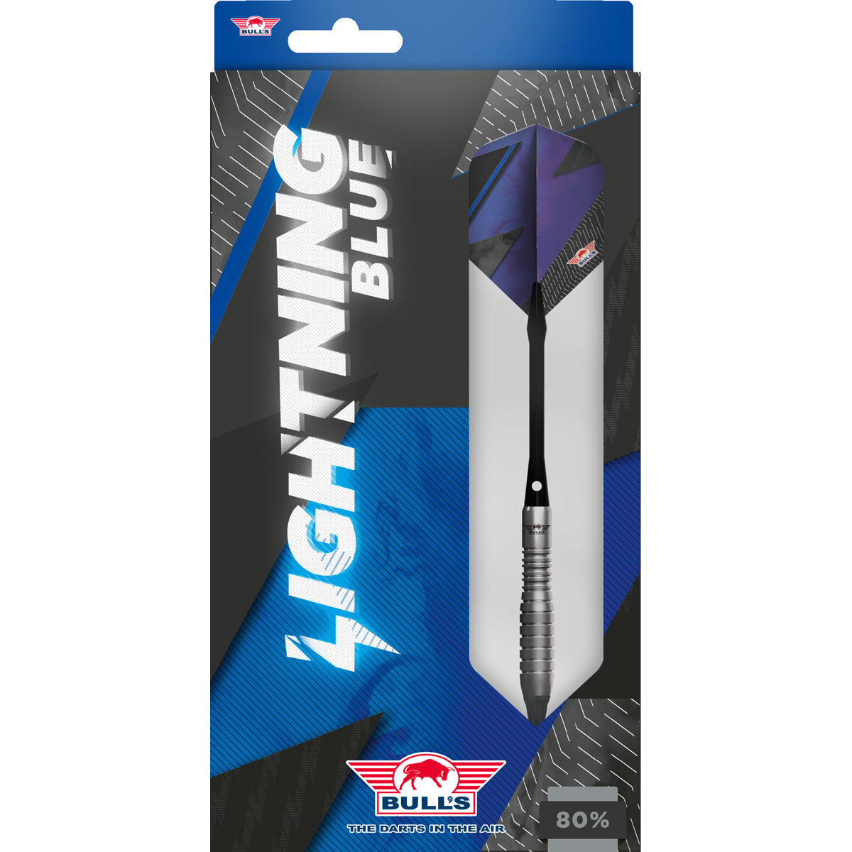 Bull's Lightning Blue 80% Softdarts - DreamDarts Dartshop
