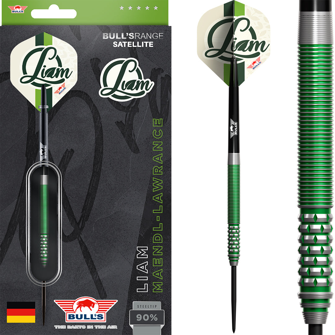 Bull's Liam Maendl-Lawrance 90% Steeldarts - DreamDarts Dartshop