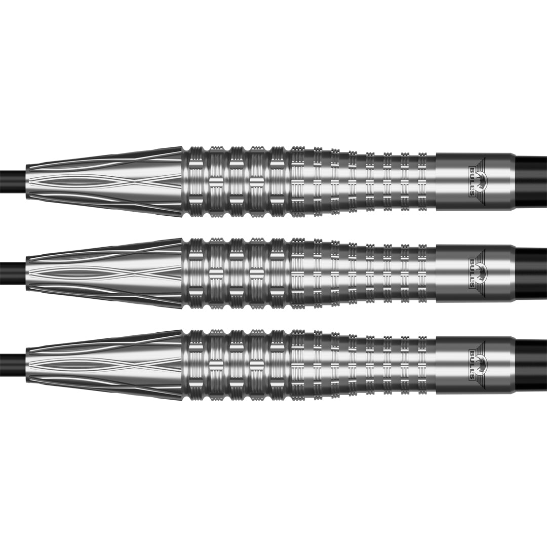 Bull's Smoke Silver Ash 90% Steeldarts - DreamDarts Dartshop