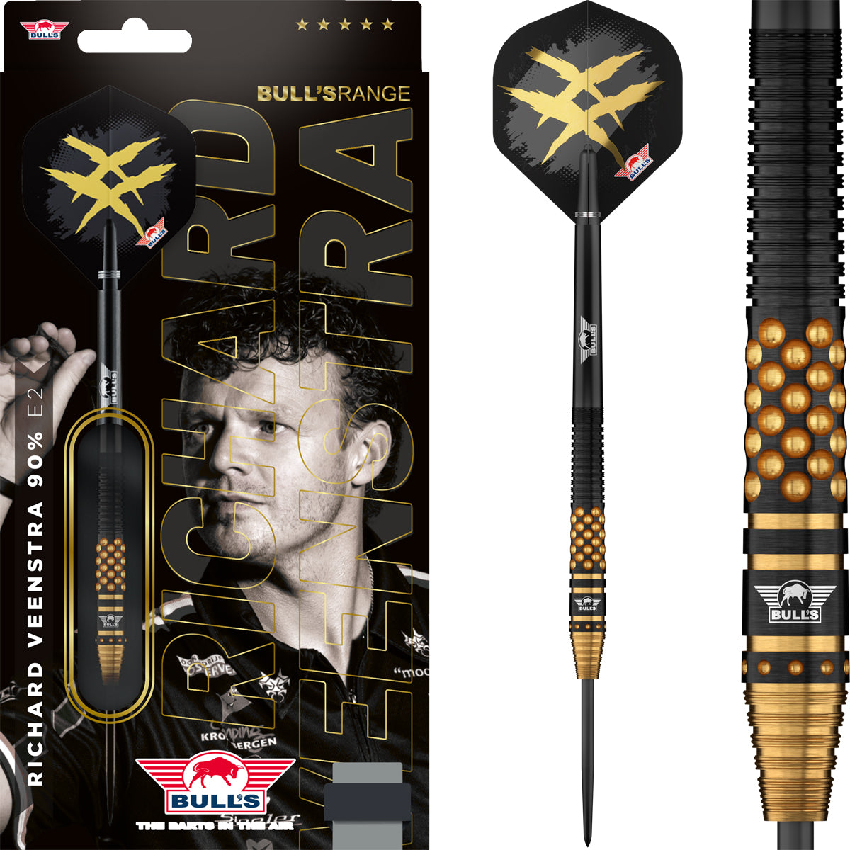 Bull's Richard Veenstra E2 90% Steeldarts - DreamDarts Dartshop