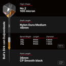 Dirk van Duijvenbode CP 95% Steeldarts - DreamDarts Dartshop