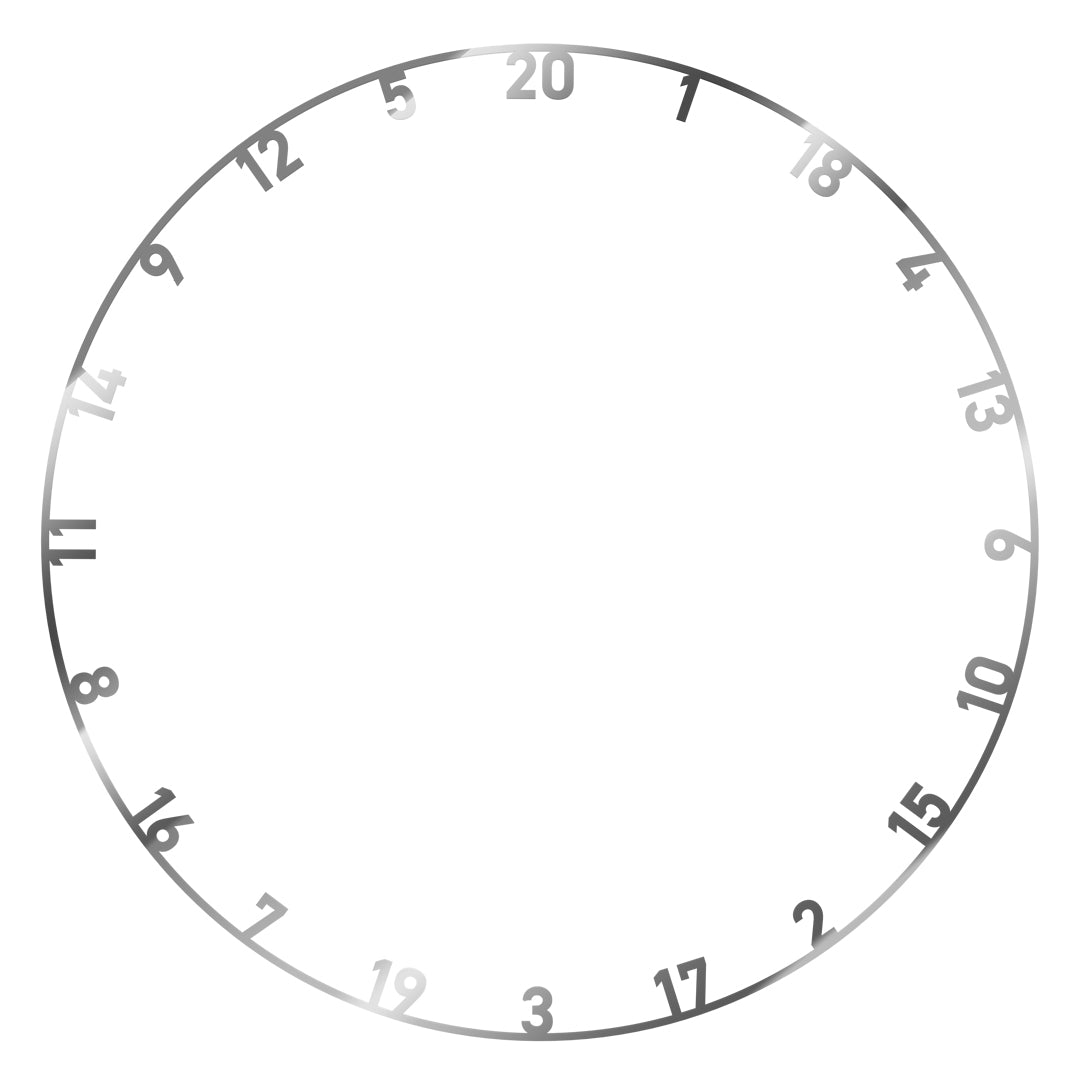 Bull's Metal Number Ring Set - DreamDarts Dartshop