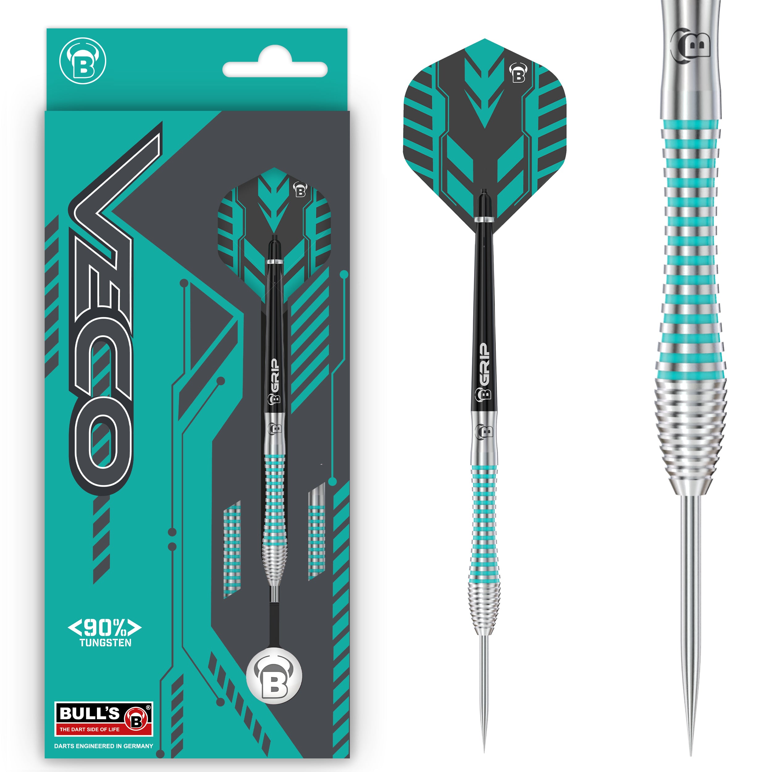 VECO V2 90% Steeldarts - DreamDarts Dartshop
