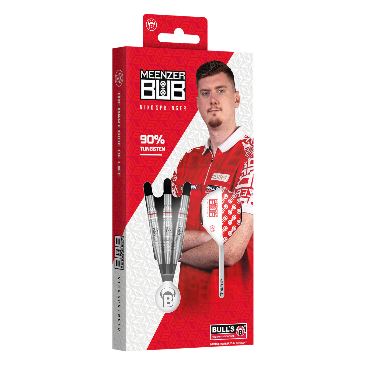 BULL'S NIKO SPRINGER 90% STEELDARTS - DreamDarts Dartshop