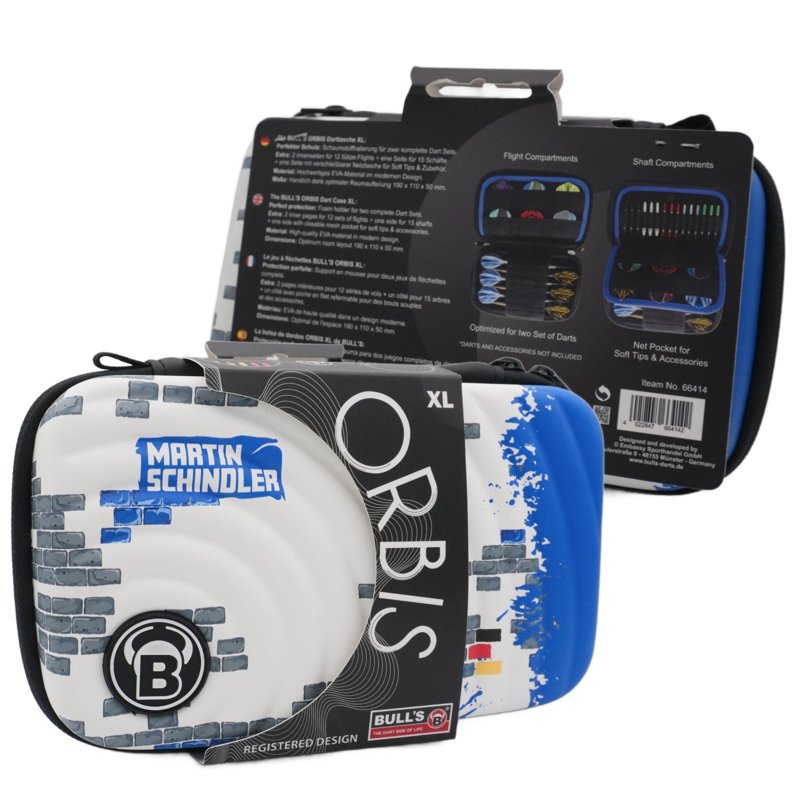 BULL'S Orbis XL Dartcase Martin Schindler - DreamDarts Dartshop