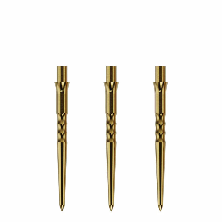 Caliburn Ripple No Lip Gold EVO Dartpoints - DreamDarts Dartshop