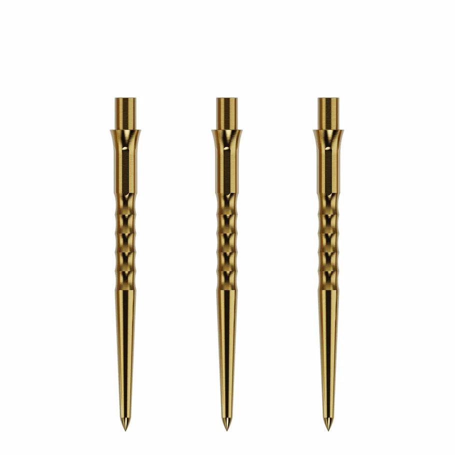 Caliburn Ripple No Lip Gold EVO Dartpoints - DreamDarts Dartshop