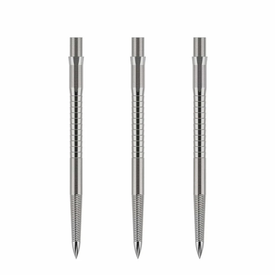 Caliburn EVO Dart Points Micro Grip Silver - DreamDarts Dartshop