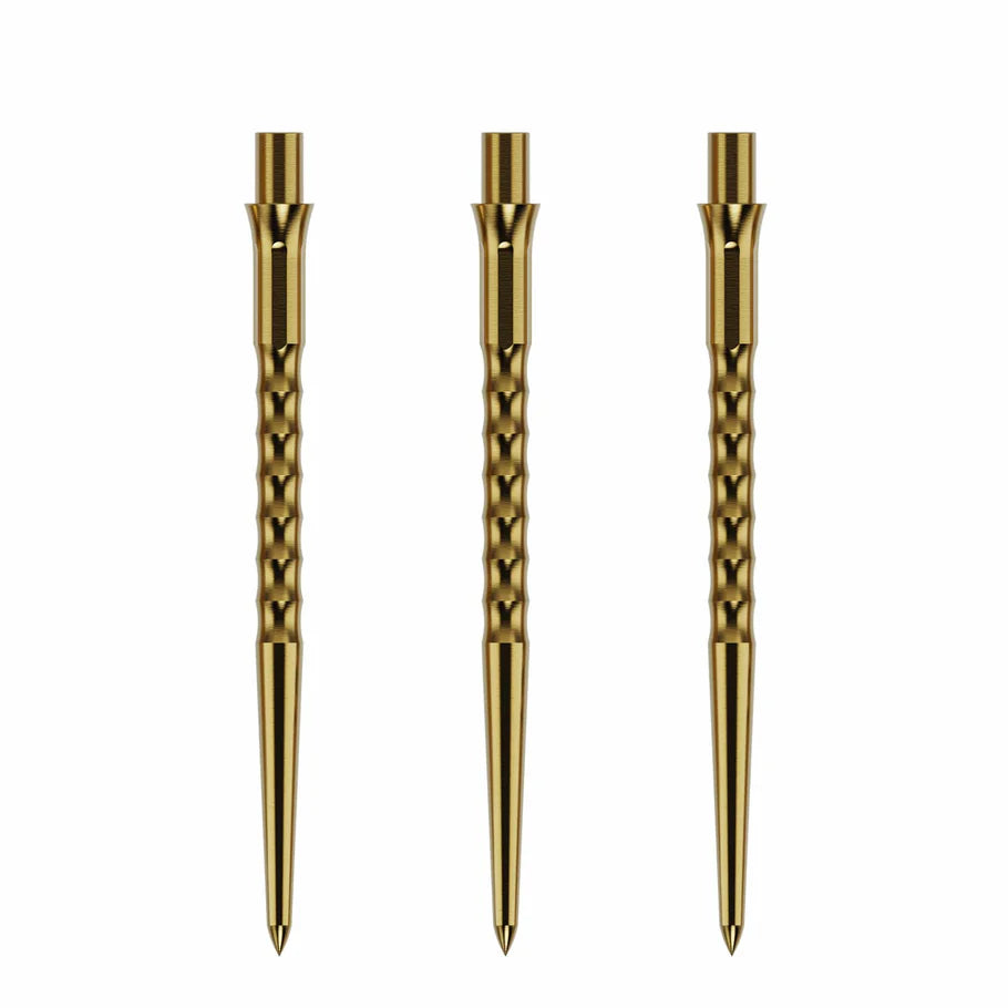 Caliburn Ripple No Lip Gold EVO Dartpoints - DreamDarts Dartshop