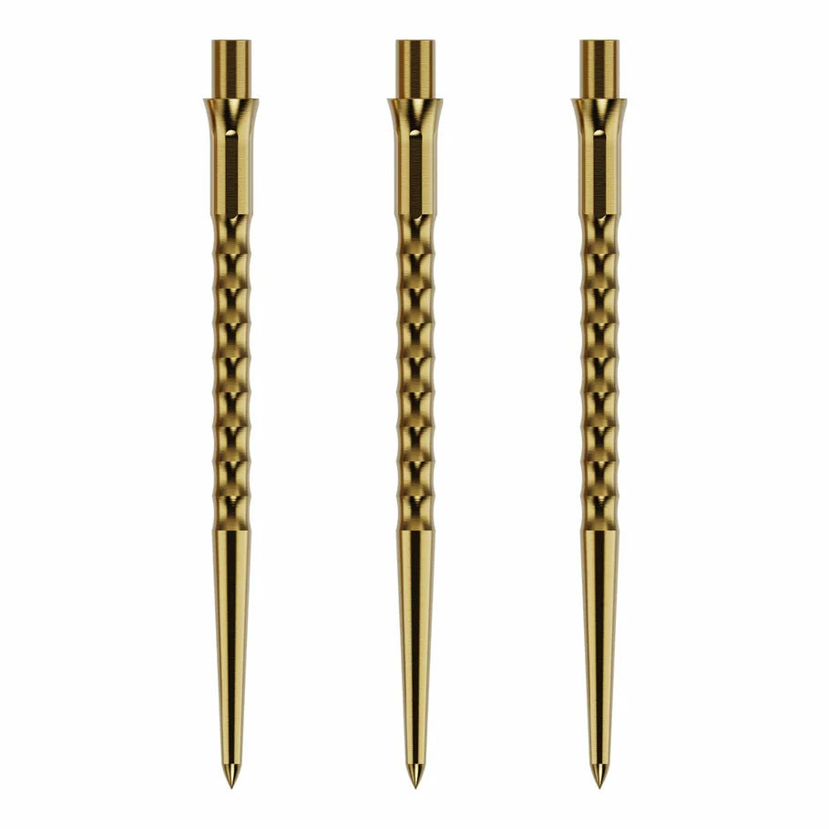 Caliburn Ripple No Lip Gold EVO Dartpoints - DreamDarts Dartshop