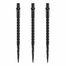 Caliburn Evo Dart Points - Spiro - No Lip - Black - DreamDarts Dartshop