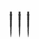 Caliburn Evo Dart Points - Spiro - No Lip - Black - DreamDarts Dartshop