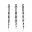 Caliburn Evo Dart Points - Spiro - No Lip - Silver - DreamDarts Dartshop