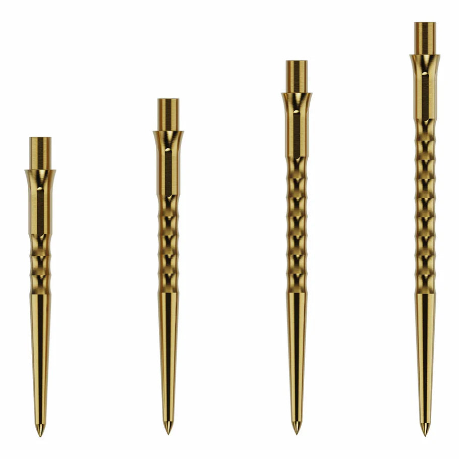 Caliburn Ripple No Lip Gold EVO Dartpoints - DreamDarts Dartshop