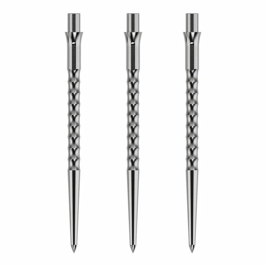 Caliburn Ripple No Lip Silver EVO Dartpoints - DreamDarts Dartshop