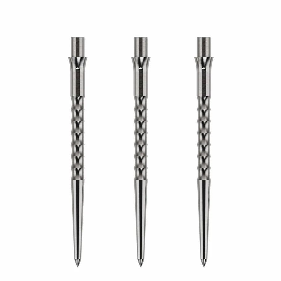 Caliburn Ripple No Lip Silver EVO Dartpoints - DreamDarts Dartshop