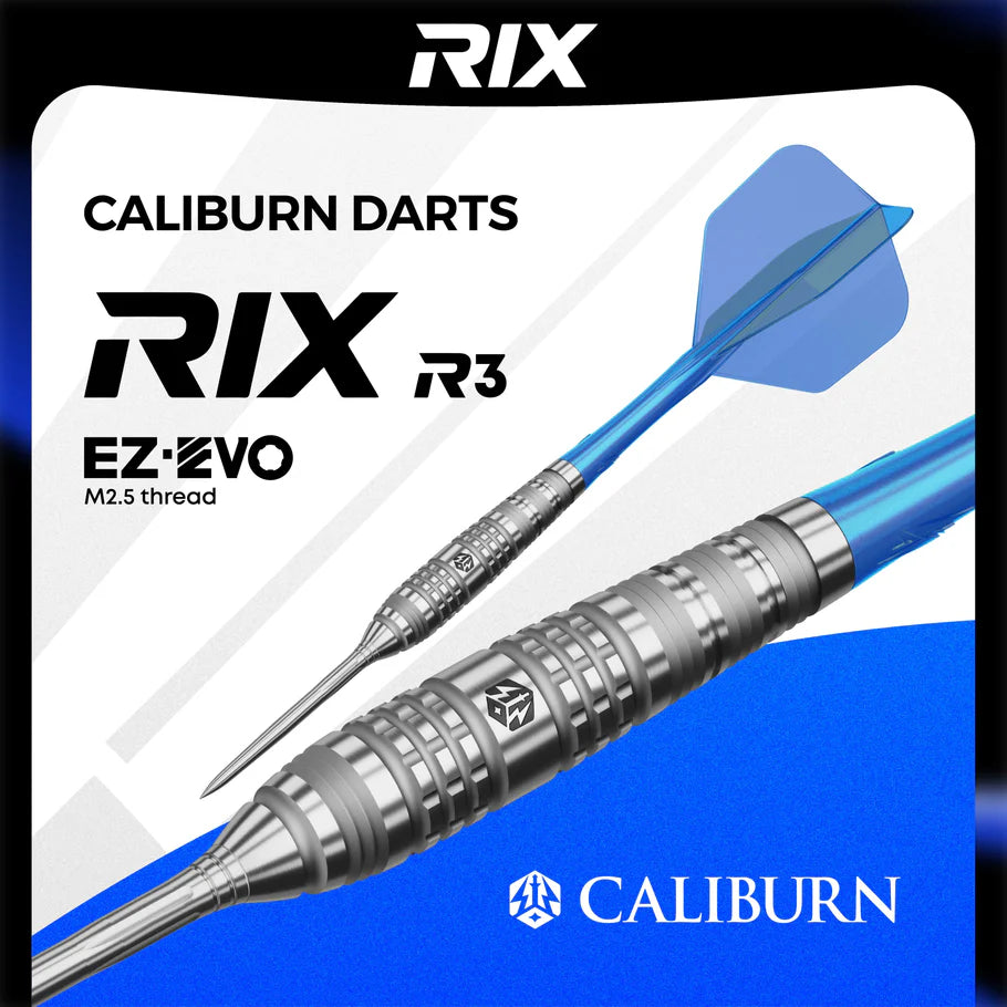 Caliburn RIX R3 EZ-EVO 90% Steeldarts - DreamDarts Dartshop