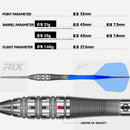 Caliburn RIX R5 EZ-EVO 90% Steeldarts - DreamDarts Dartshop