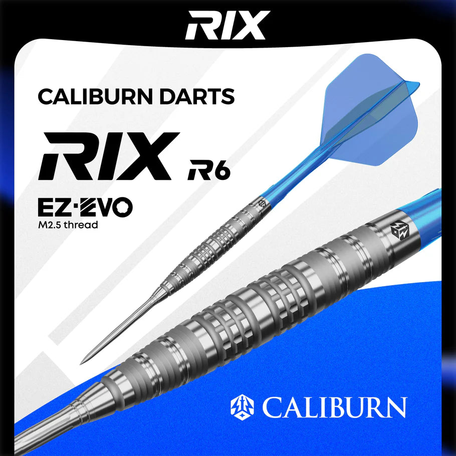 Caliburn RIX R6 EZ-EVO 90% Steeldarts - DreamDarts Dartshop