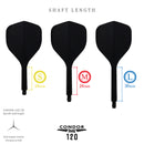 Condor AXE 120 Black No.2 Standard - DreamDarts Dartshop