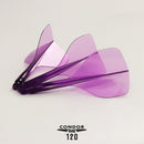Condor AXE 120 Clear Purple No.2 Standard - DreamDarts Dartshop